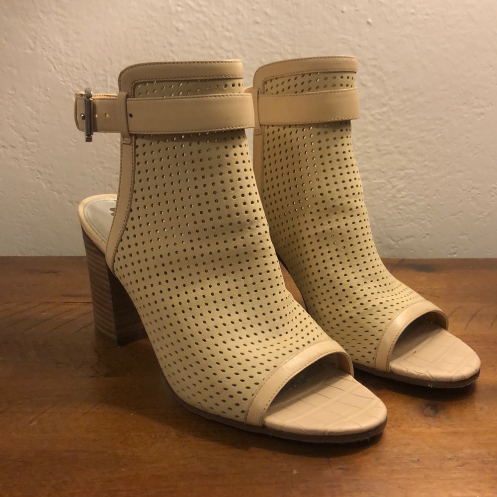 Sam Edelman cream booties